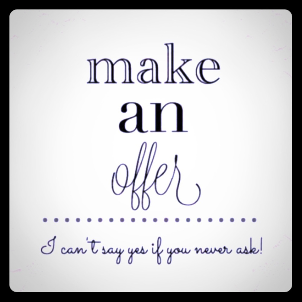 Offers welcomed